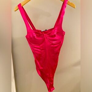 Zara pink bodysuit
